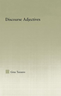 Discourse Adjectives (eBook, ePUB) - Taranto, Gina