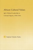 African Cultural Values (eBook, PDF)