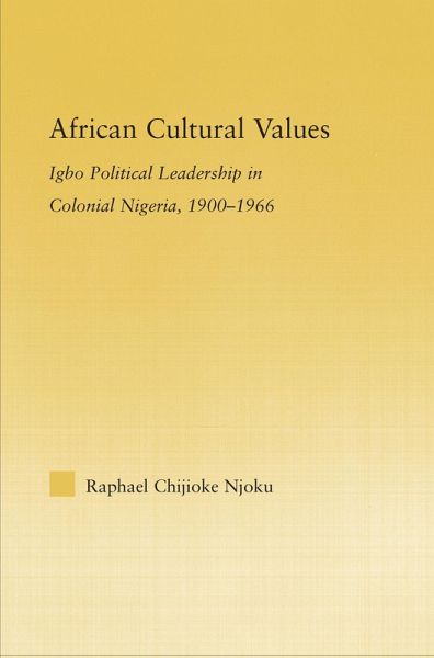 African Cultural Values (eBook, PDF)