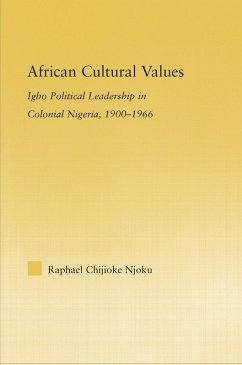 Cover African Cultural Values (eBook, ePUB)