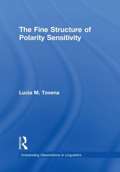 The Fine Structure of Polarity Sensitivity (eBook, PDF) - Tovena, Lucia M.