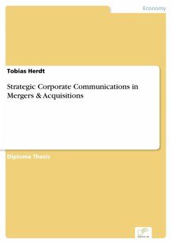 Strategic Corporate Communications in Mergers & Acquisitions (eBook, PDF) - Herdt, Tobias