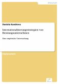 Internationalisierungsstrategien von Beratungsunternehmen (eBook, PDF)