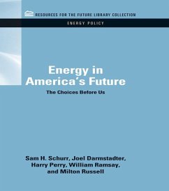 Energy in America's Future (eBook, PDF) - Schurr, Sam H.; Darmstadter, Joel; Perry, Harry; Ramsay, William C.; Russell, Milton