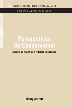 Cover Perspectives On Conservation (eBook, PDF)