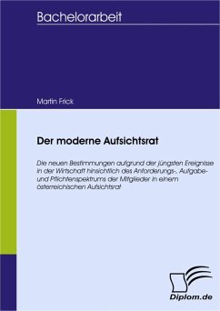 Der moderne Aufsichtsrat (eBook, PDF) - Frick, Martin