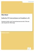 Indische IT-Unternehmen in Frankfurt a.M. (eBook, PDF)