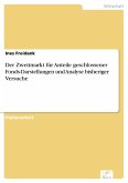 Der Zweitmarkt für Anteile geschlossener Fonds-Darstellungen und Analyse bisheriger Versuche (eBook, PDF)