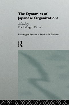 Cover The Dynamics of Japanese Organizations (eBook, PDF)