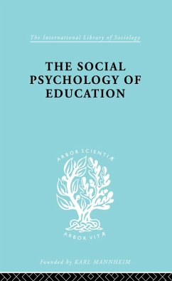 Cover The Social Psychology of Education (eBook, ePUB)