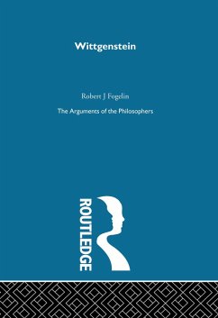 Wittgenstein-Arg Philosophers (eBook, PDF) - Fogelin, Robert