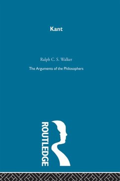 Kant-Arg Philosophers (eBook, ePUB) - Walker, Ralph C S