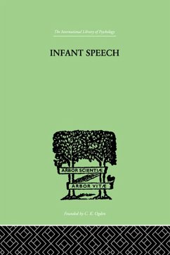 Cover Infant Speech (eBook, ePUB)