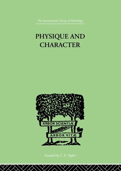 Physique and Character (eBook, PDF)
