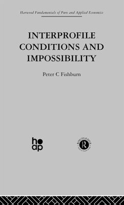 Interprofile Conditions and Impossibility (eBook, ePUB) - Fishburn, Peter C.