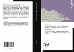 Cover Dynamique de l'apprentissage moteur : apprendre loin de l'équilibre