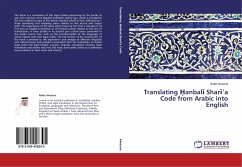 Translating ¿anbal¿ Shar¿¿a Code from Arabic into English Translating ¿anbal¿ Shar¿¿a Code from Arabic into English