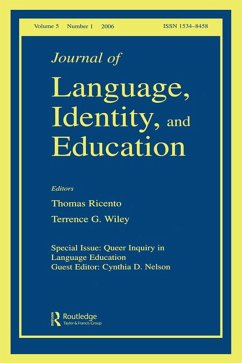 Queer Inquiry In Language Education Jlie V5#1 (eBook, ePUB)