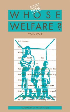 Whose Welfare (eBook, ePUB) - Cole, Tony