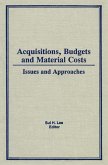 Acquisitions, Budgets, and Material Costs (eBook, ePUB)