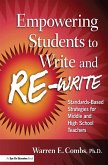 Empowering Students to Write and Re-write (eBook, ePUB)