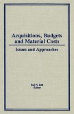 Acquisitions, Budgets, and Material Costs (eBook, PDF) Acquisitions, Budgets, and Material Costs (eBook, PDF)