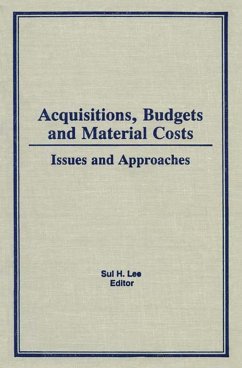 Acquisitions, Budgets, and Material Costs (eBook, PDF) - Lee, Sul H