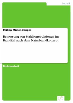 Bemessung von Stahlkonstruktionen im Brandfall nach dem Naturbrandkonzept (eBook, PDF) - Müller-Donges, Philipp