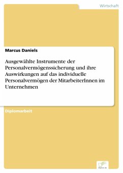Ausgewählte Instrumente der Personalvermögenssicherung und ihre Auswirkungen auf das individuelle Personalvermögen der MitarbeiterInnen im Unternehmen (eBook, PDF) - Daniels, Marcus