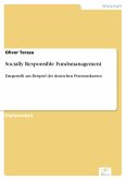 Socially Responsible Fundsmanagement (eBook, PDF)