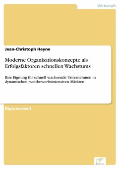 Moderne Organisationskonzepte als Erfolgsfaktoren schnellen Wachstums (eBook, PDF) - Heyne, Jean-Christoph