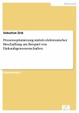 Prozessoptimierung mittels elektronischer Beschaffung am Beispiel von Einkaufsgenossenschaften (eBook, PDF)