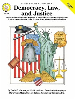 Cover Democracy, Law, and Justice, Grades 5 - 8 (eBook, PDF)