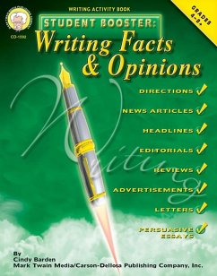 Cover Student Booster: Writing Facts and Opinions, Grades 4 - 8 (eBook, PDF)