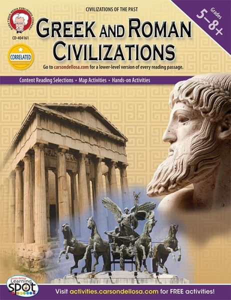 Greek and Roman Civilizations, Grades 5 - 8 (eBook, PDF) Greek and Roman Civilizations, Grades 5 - 8 (eBook, PDF)