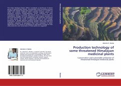 Production technology of some threatened Himalayan medicinal plants