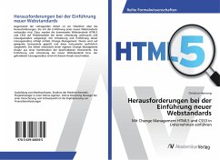 Herausforderungen bei der Einführung neuer Webstandards - Hornung, Christian