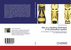 Ebo as a Healing Technique in Ifa Divination System - Olaleye, Samuel Kayode