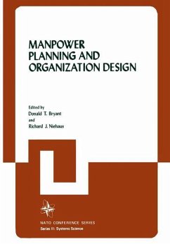 Manpower Planning and Organization Design - Niehaus, Richard J.; Bryant, Donald T.