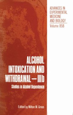 Alcohol Intoxication and Withdrawal - IIIb - Gross, Milton M.