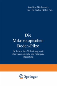 Die Mikroskopischen Boden-Pilze - Niethammer, A.