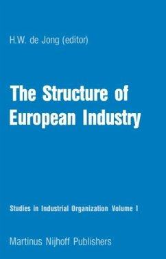 The Structure of European Industry - Jong, H. W. de