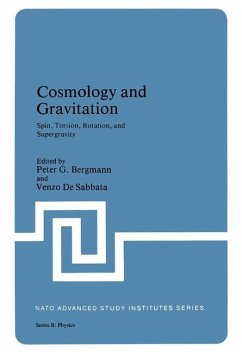 Cosmology and Gravitation - Sabbata, Venzo De; Bergmann, Peter G.