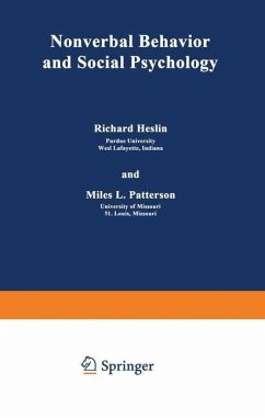 Nonverbal Behavior and Social Psychology - Heslin, Richard