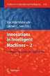Innovations in Intelligent Machines -2 - Bild 1