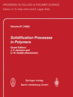 Solidification Processes in Polymers