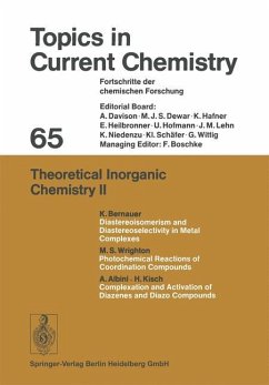 Theoretical Inorganic Chemistry II - Boschke, Friedrich L.