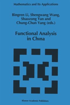 Functional Analysis in China