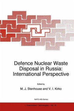 Defence Nuclear Waste Disposal in Russia: International Perspective