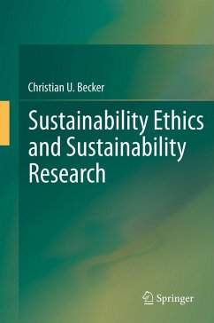 Cover Sustainability Ethics and Sustainability Research